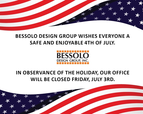 In Observance of the July 4th Holiday