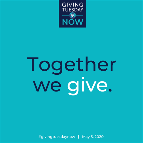 Giving Tuesday: May 5, 2020